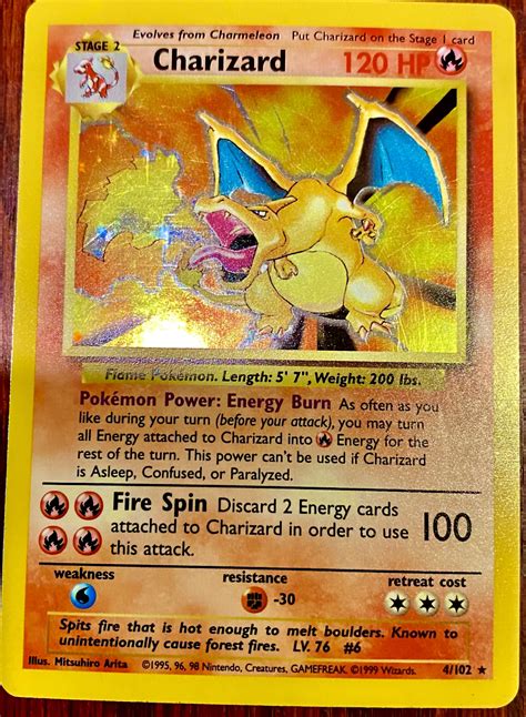 charizard pokemon card value.